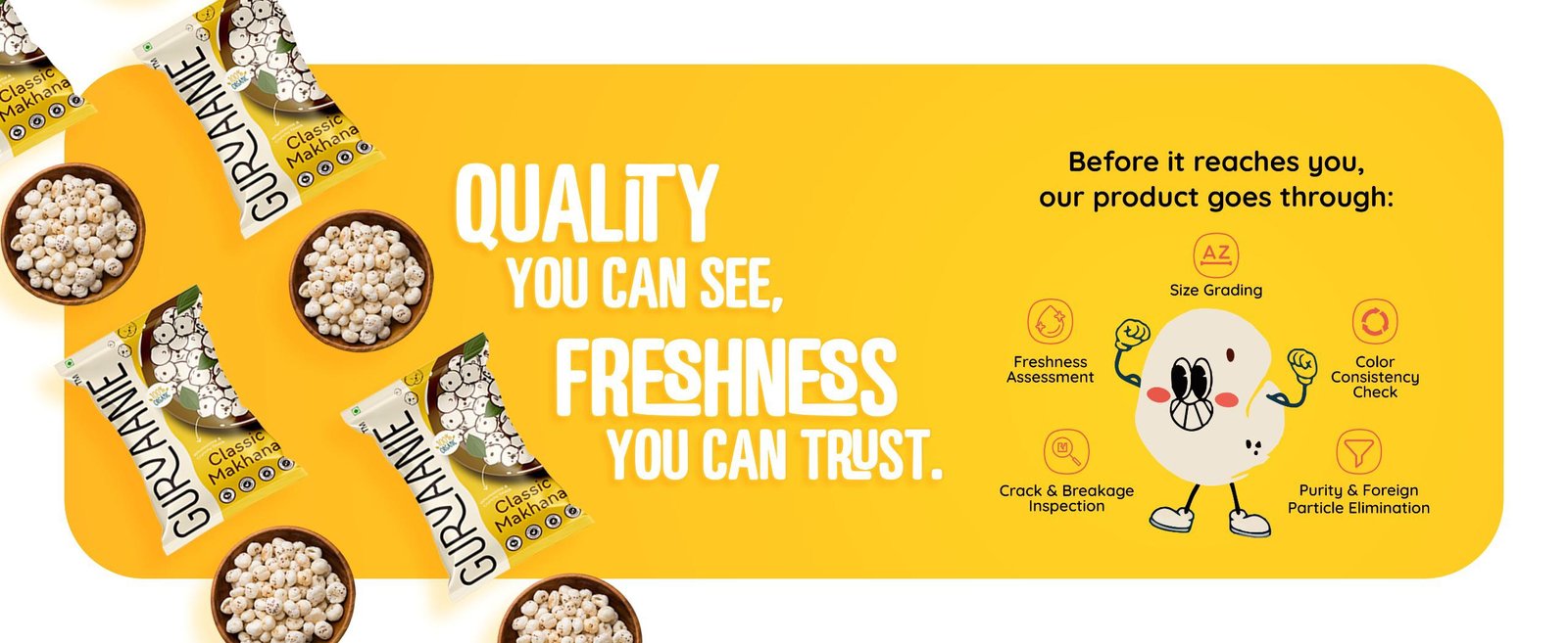 best quality makhana brand